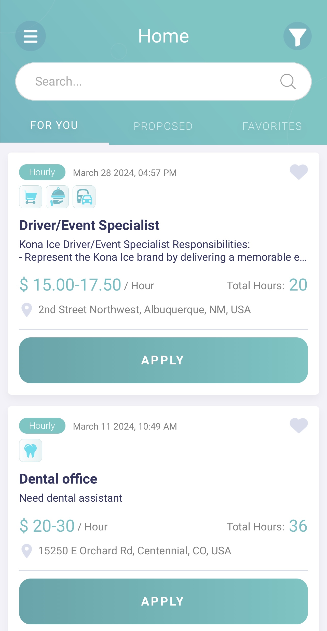 Temp Connect Job Postings