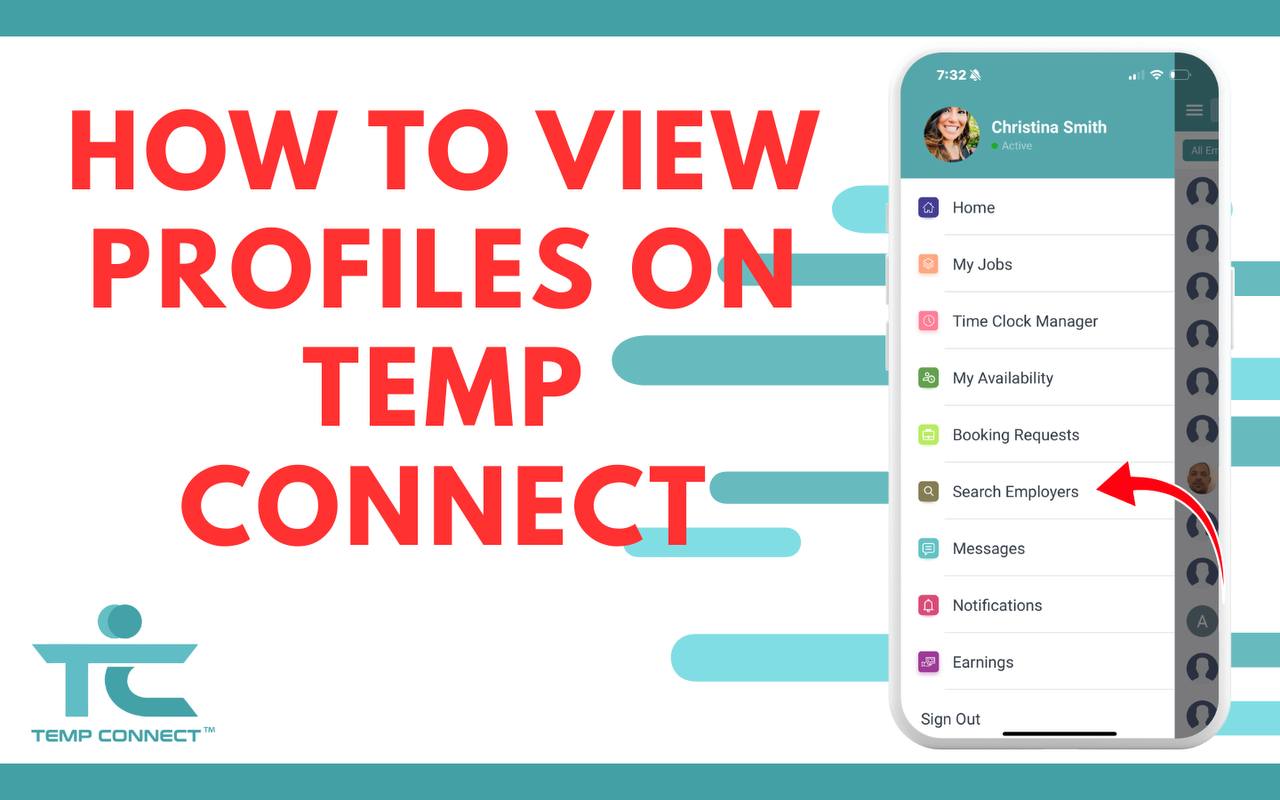 How to View Profiles on Temp Connect