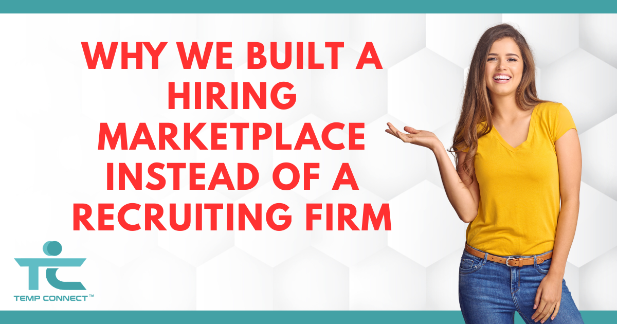 Why We Built a Hiring Marketplace Instead of a Recruiting Firm